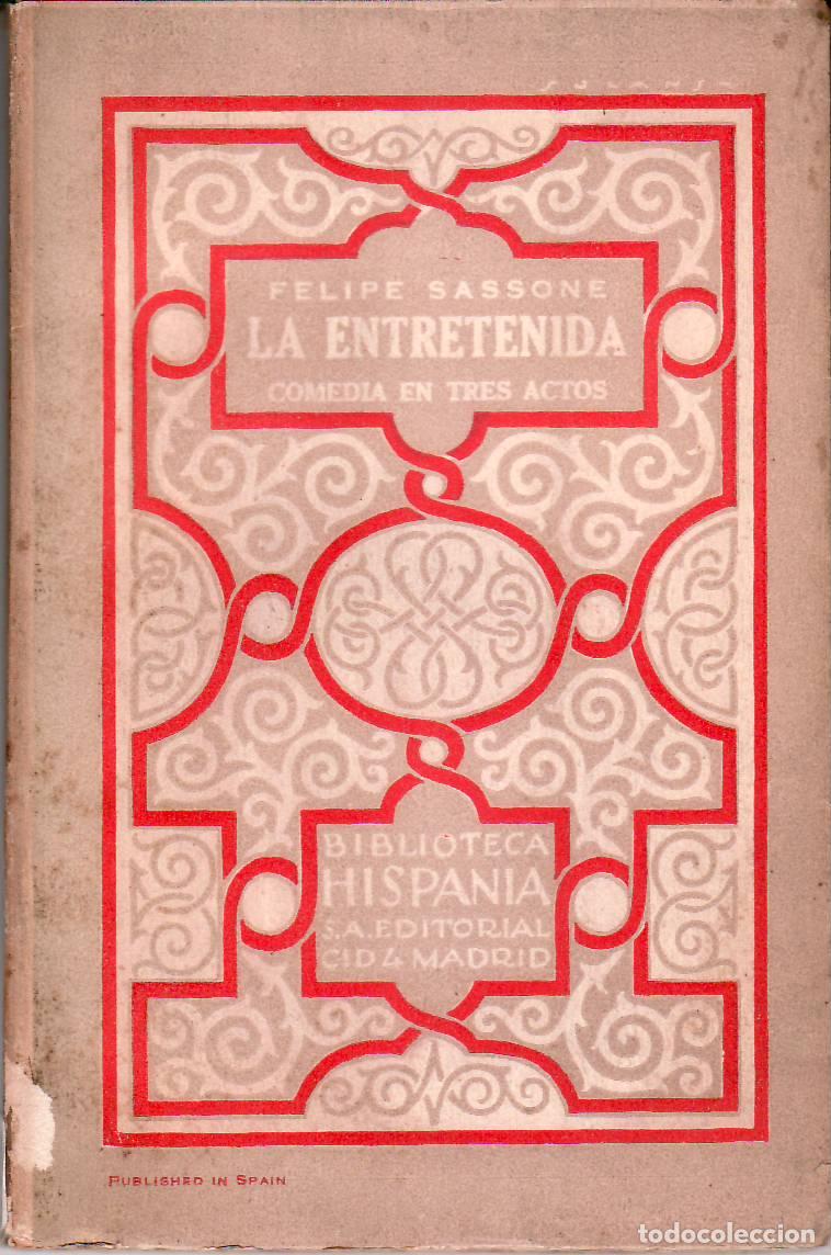 Libros: SASSONE, Felipe.- - La entretenida. - Foto 1