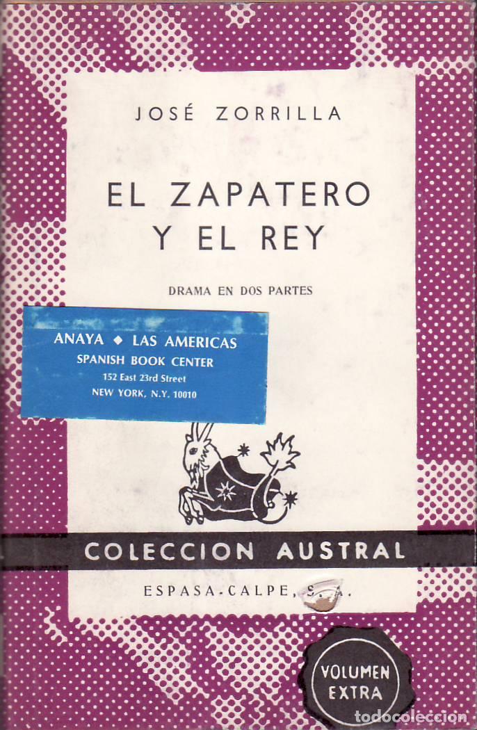Libros: ZORRILLA, Jos&eacute;.- - El zapatero y el rey. - Foto 1