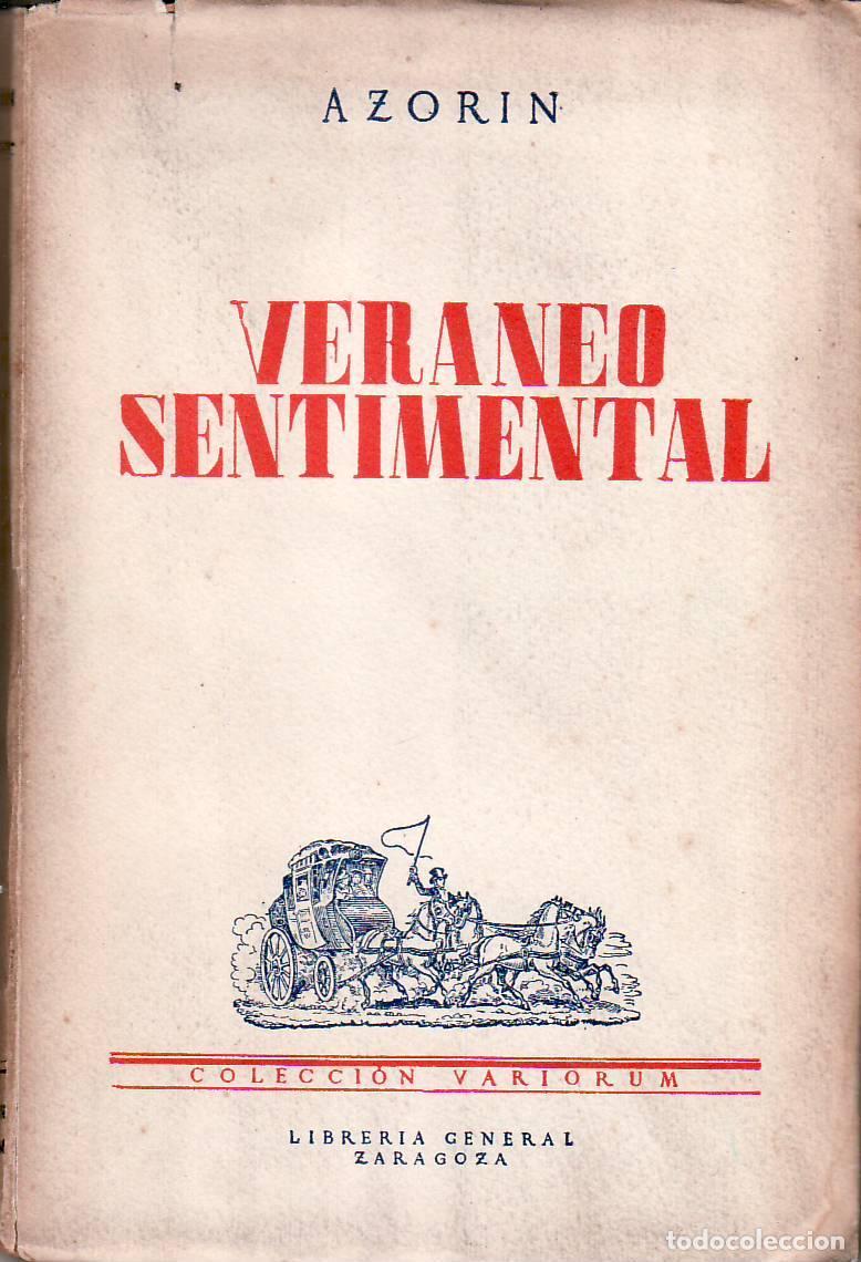Libros: AZORIN.- - Veraneo sentimental. - Foto 1
