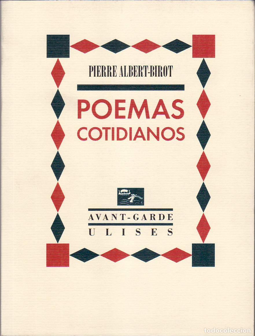 Libros: ALBERT-BIROT, Pierre.- - Poemas cotidianos (1919). - Foto 1