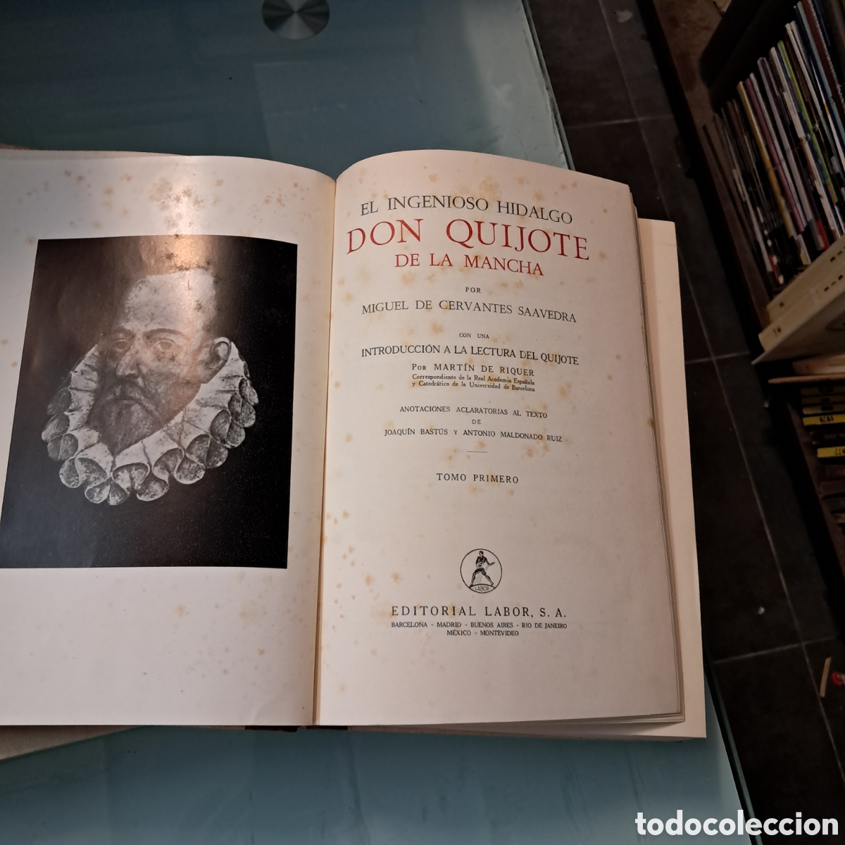 Libros: El ingenioso hidalgo D.Quijote de la Mancha, Labor, 2 tomos, - Foto 2