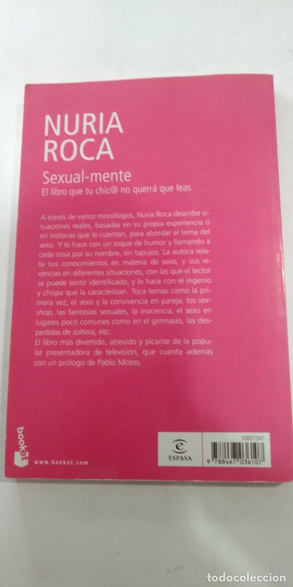Libros: Sexual-Mente Nuria Roca - Foto 2