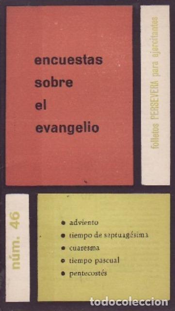 Libros: GONZ&Aacute;LEZ, Luis.- - Encuestas sobre el Evangelio. - Foto 1
