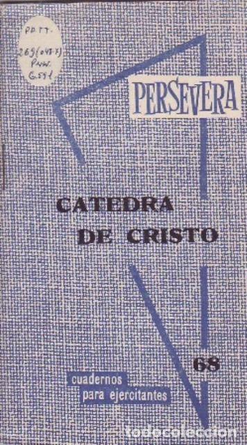 Libros: VV. AA.- - C&aacute;tedra de Cristo. - Foto 1