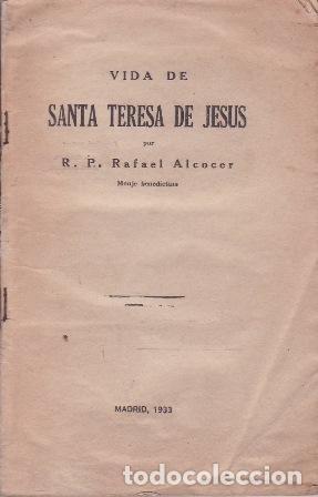 Libros: ALCOCER, Rafael.- - Vida de Santa Teresa de Jes&uacute;s. - Foto 1