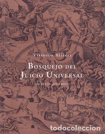 Libros: ALFIERI, Vittorio.- - Bosquejo del Juicio Universal. - Foto 1