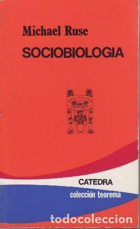 Libros: RUSE, Michael.- - Sociobiolog&iacute;a. - Foto 1