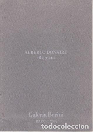 Libros: DONAIRE, Alberto.- - Regreso. - Foto 1