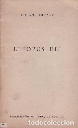 Libros: HERRANZ, Julian.- - El Opus Dei. - Foto 1