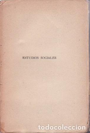 Libros: AZC&Aacute;RATE, Gumersindo de.- - Estudios Sociales. - Foto 1