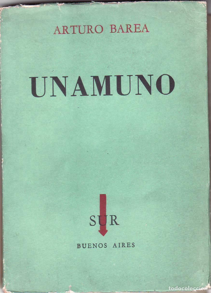Libros: BAREA, Arturo.- - Unamuno. - Foto 1