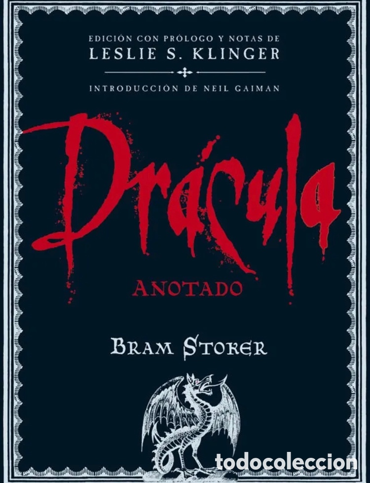 Libros: STOKER, BRAM - DRACULA. ANOTADO / PD. - Foto 1