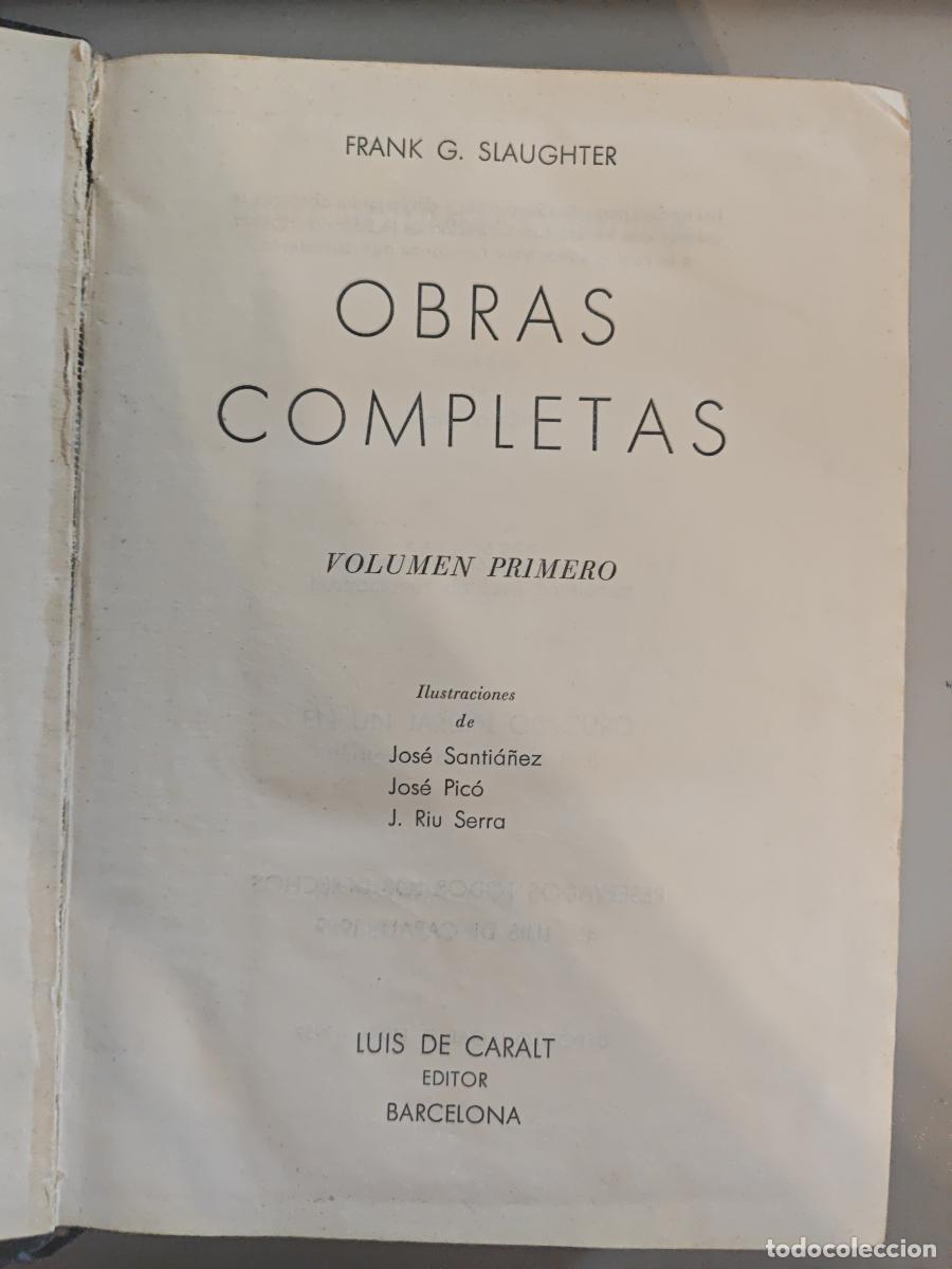 Libros: Obras completas. - Slaughter, Frank G. TDK942 - Foto 2
