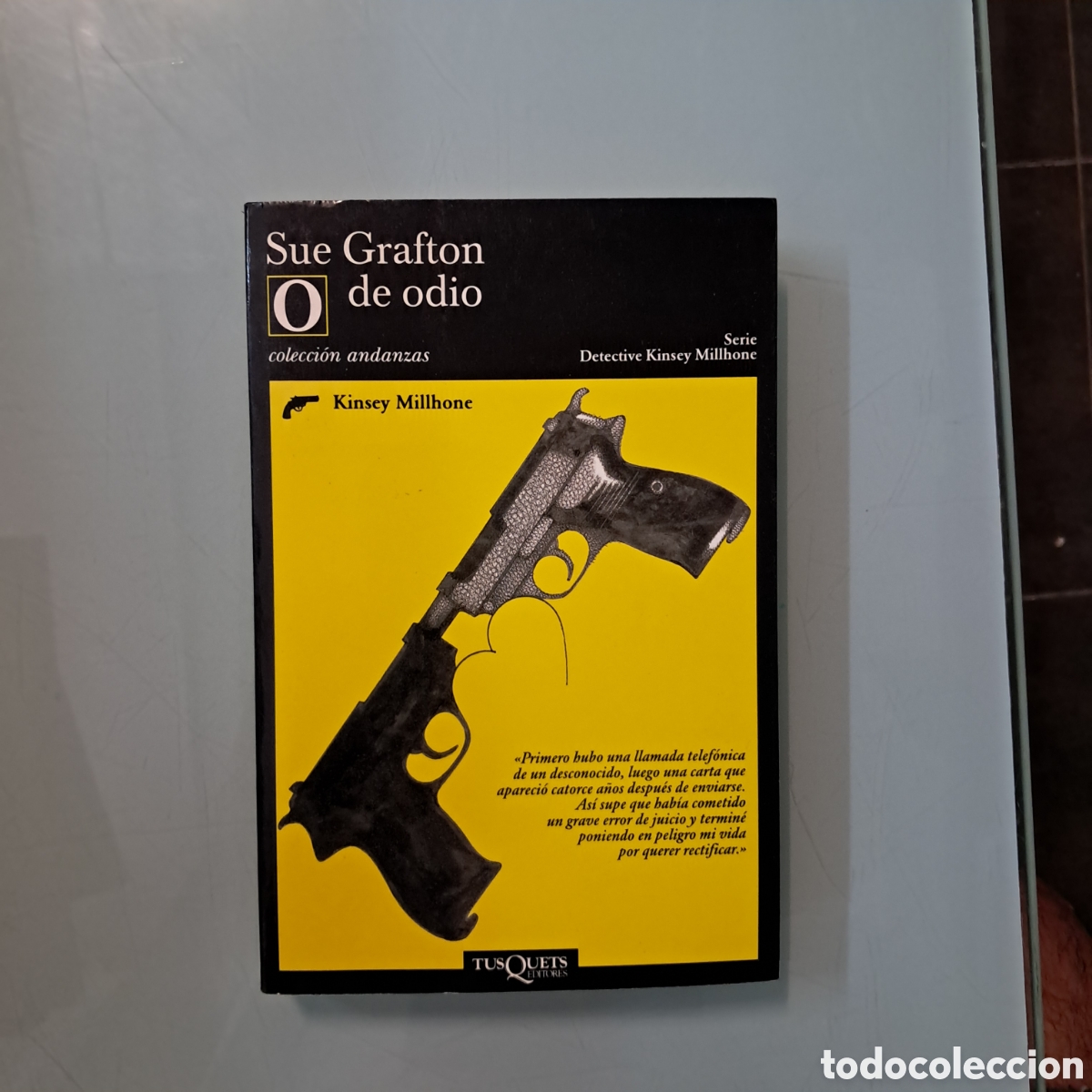 Libros: Sue Grafton, Anagrama, O de odio - Foto 1