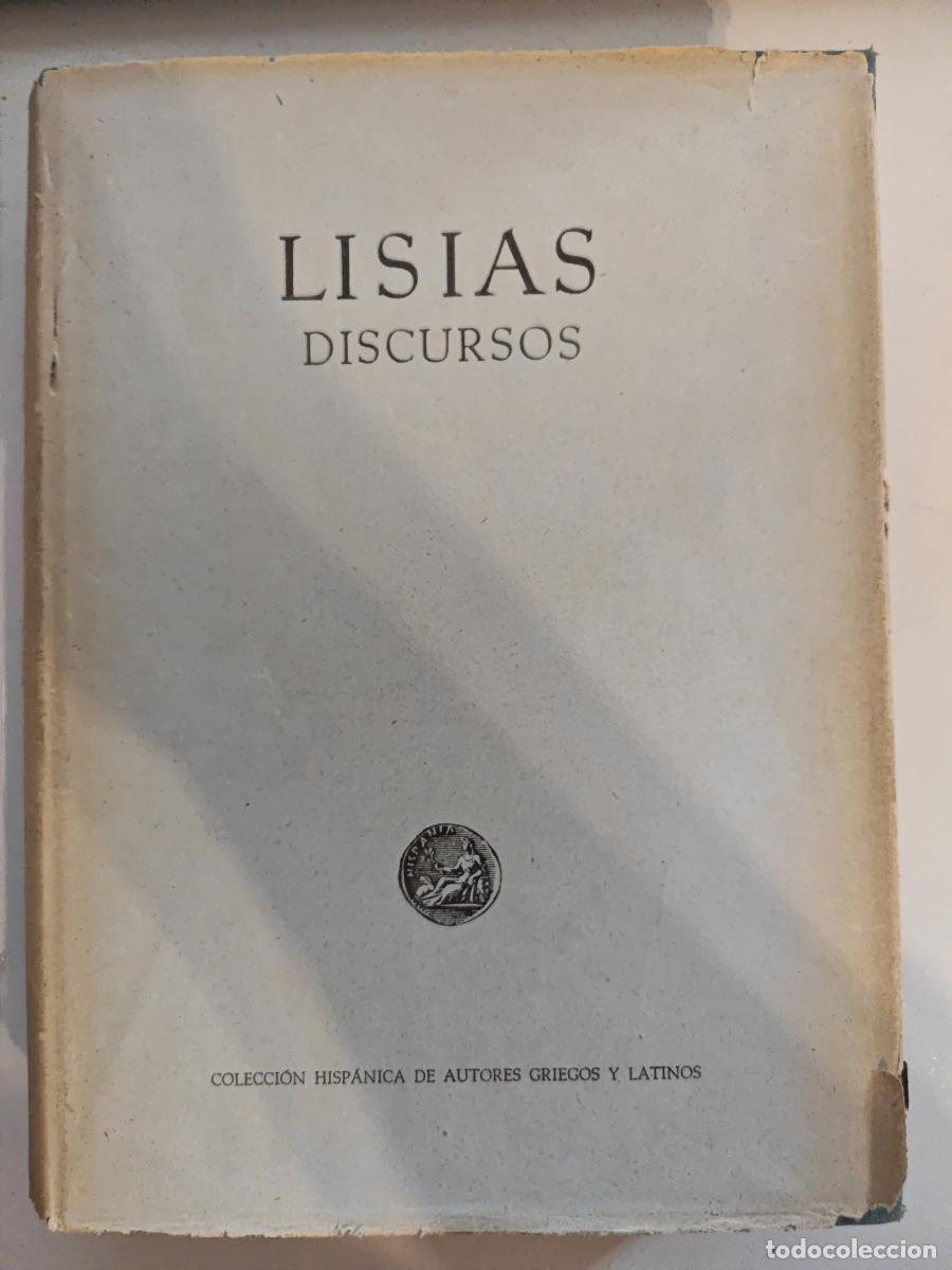 Libros: Discursos I. - Lisias. TDK943 - Foto 1