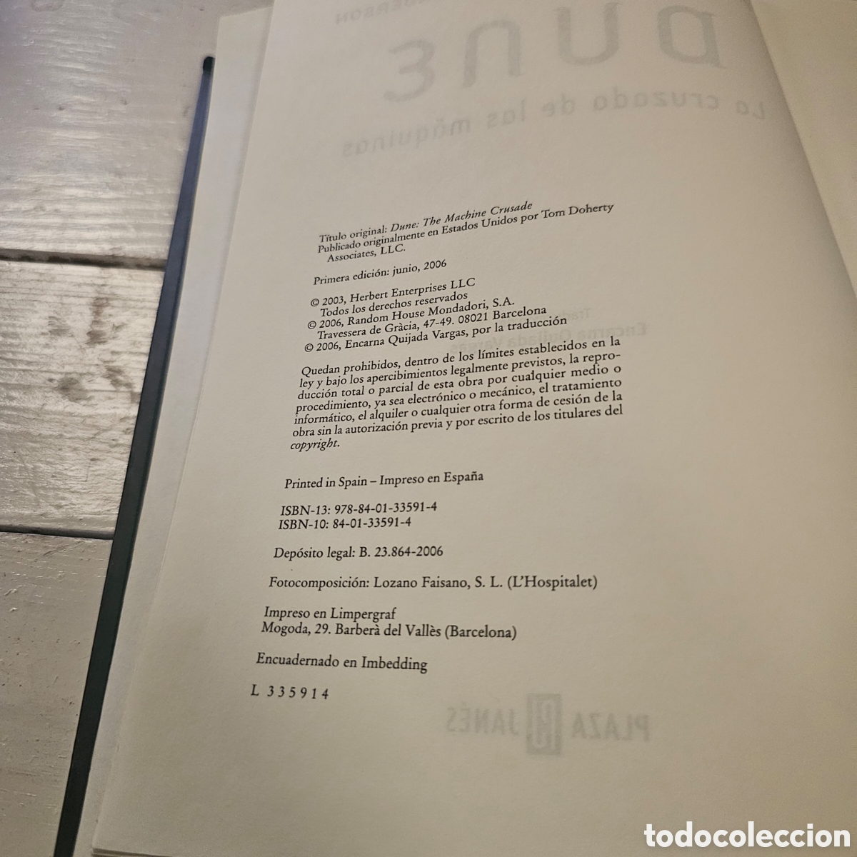 Libros: DUNE LA CRUZADA DE LAS MAQUINAS - Foto 4