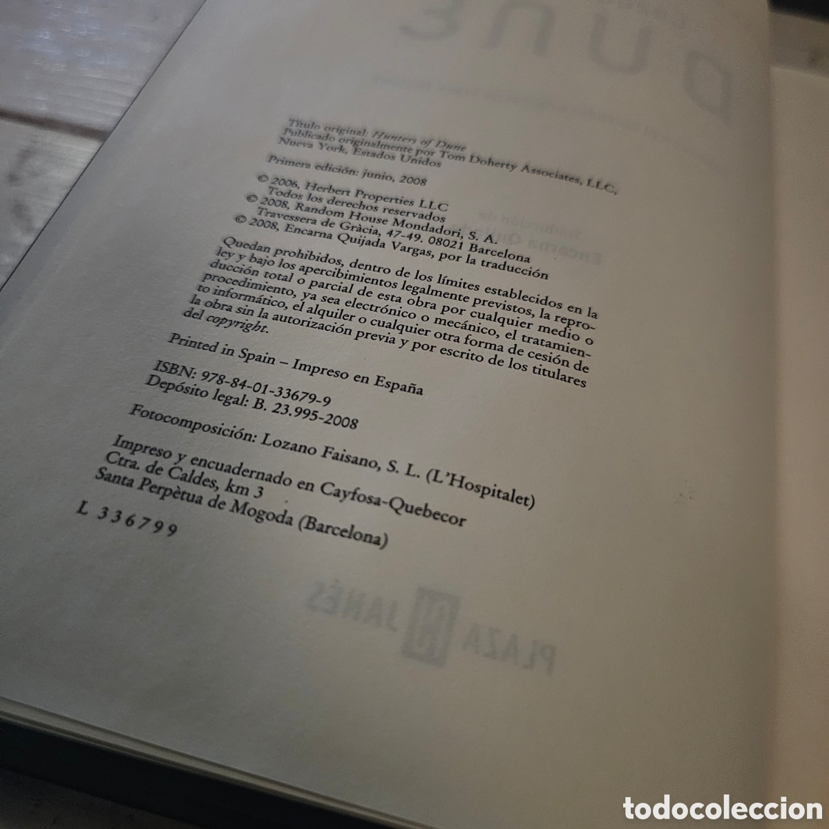 Libros: DUNE - CAZADORES DE DUNE - Foto 4