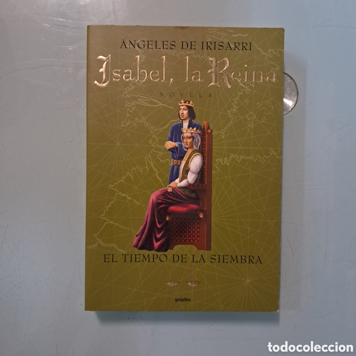 Libros: &Aacute;ngeles de Irisarr Isabel la reina, Grijalbo - Foto 1