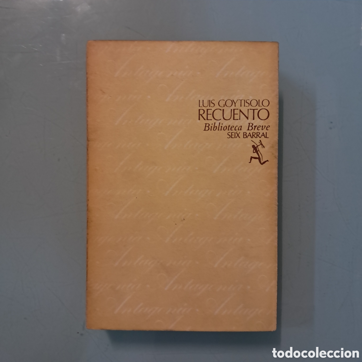 Libros: Luis Goytisolo Recuento, Seix Barral - Foto 1