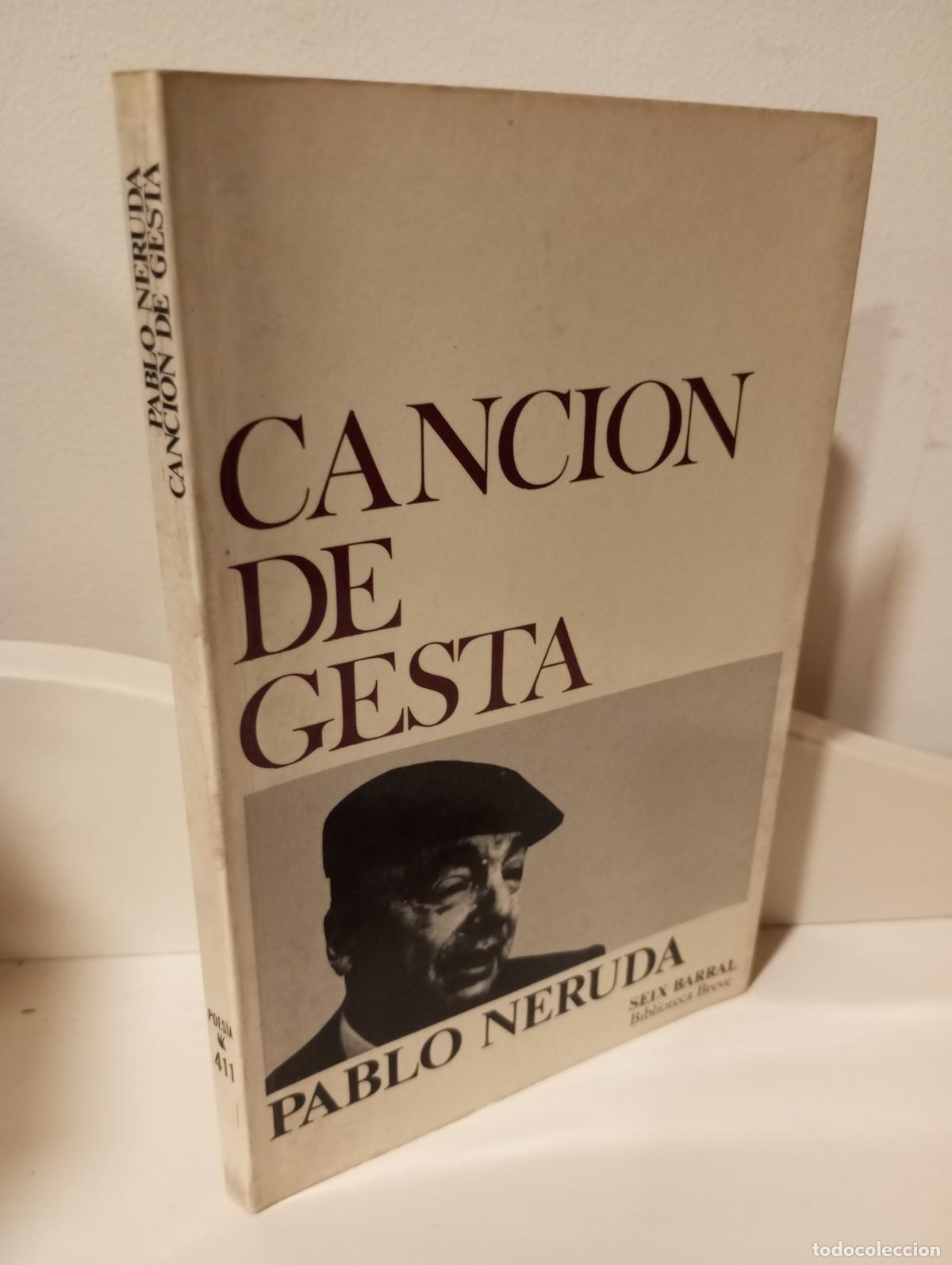 Libros: CANCION DE GESTA - Neruda, Pablo - Foto 1