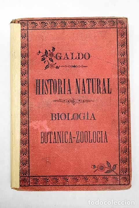 Libros: Elementos de historia natural.- Galdo, Manuel Mar&iacute;a Jos&eacute; de - Foto 1