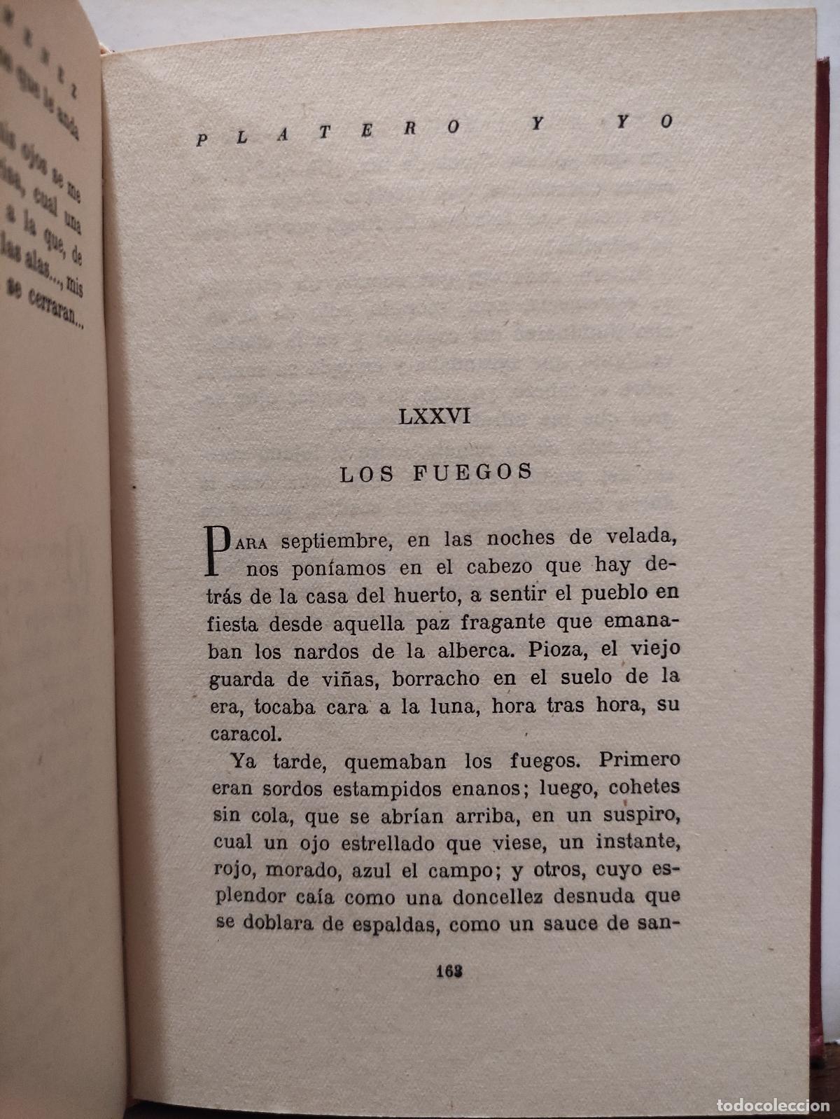 Libros: PLATERO Y YO - JUAN RAMON JIMENEZ - Foto 5