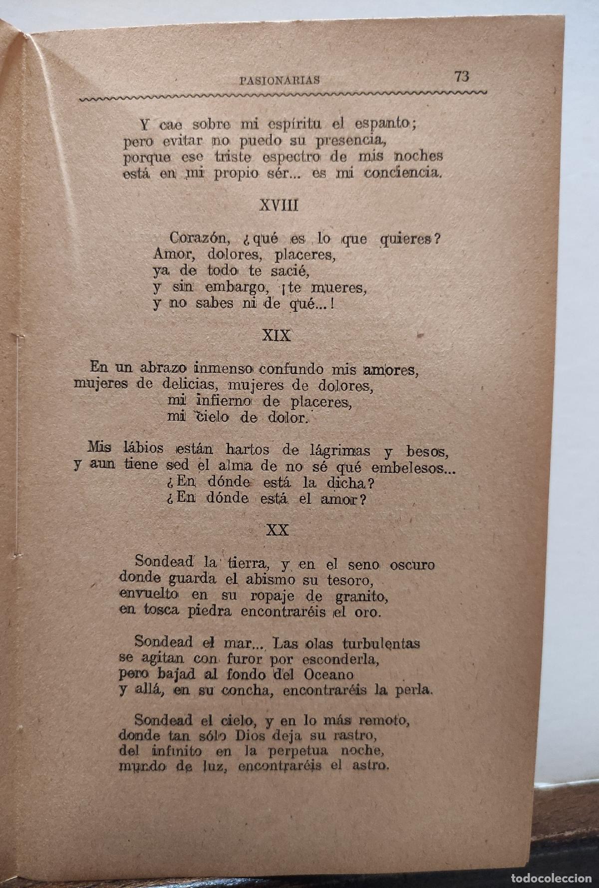 Libros: PASIONARIAS - MANUEL M. FLORES - Foto 2