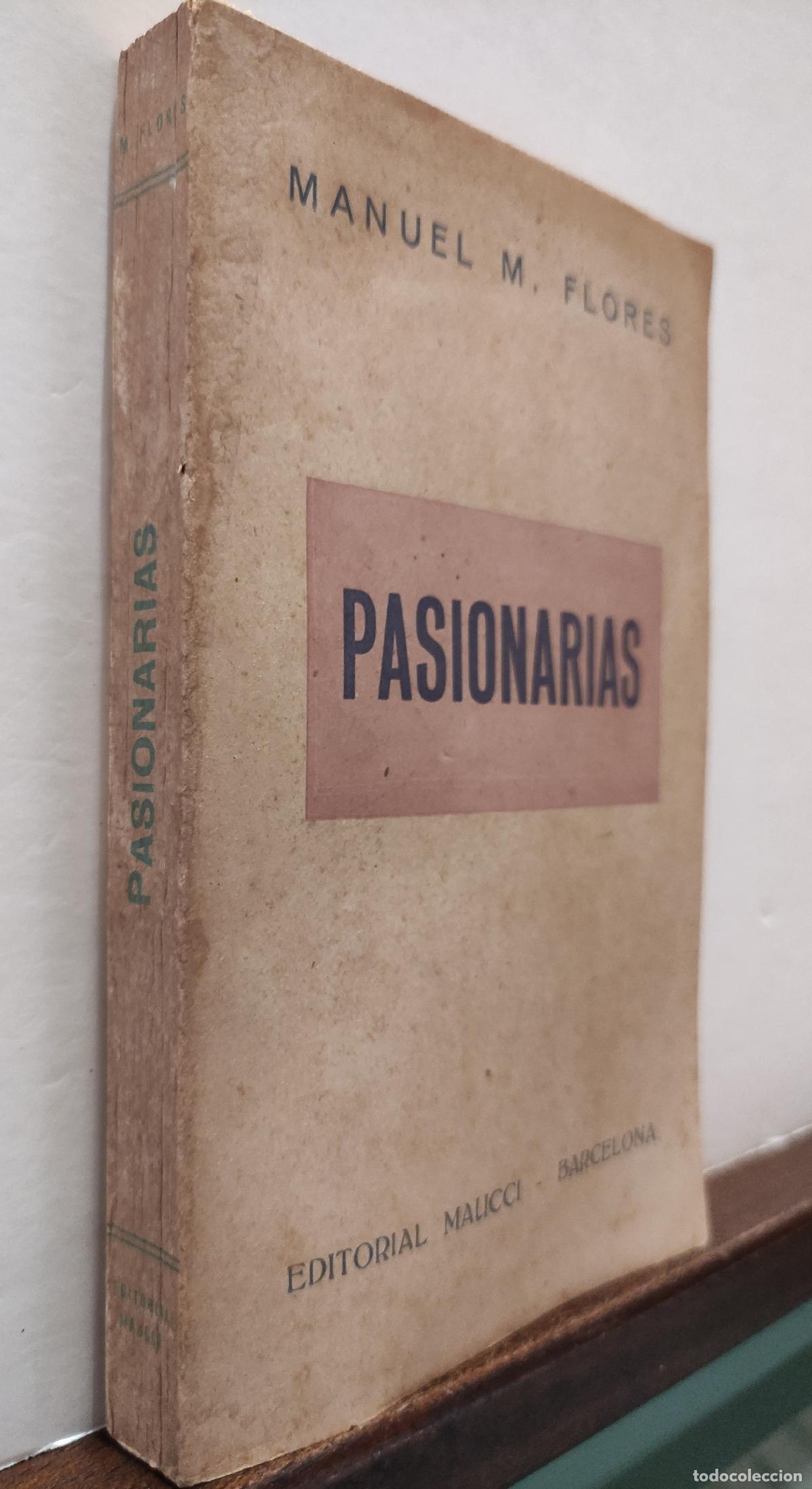 Libros: PASIONARIAS - MANUEL M. FLORES - Foto 3