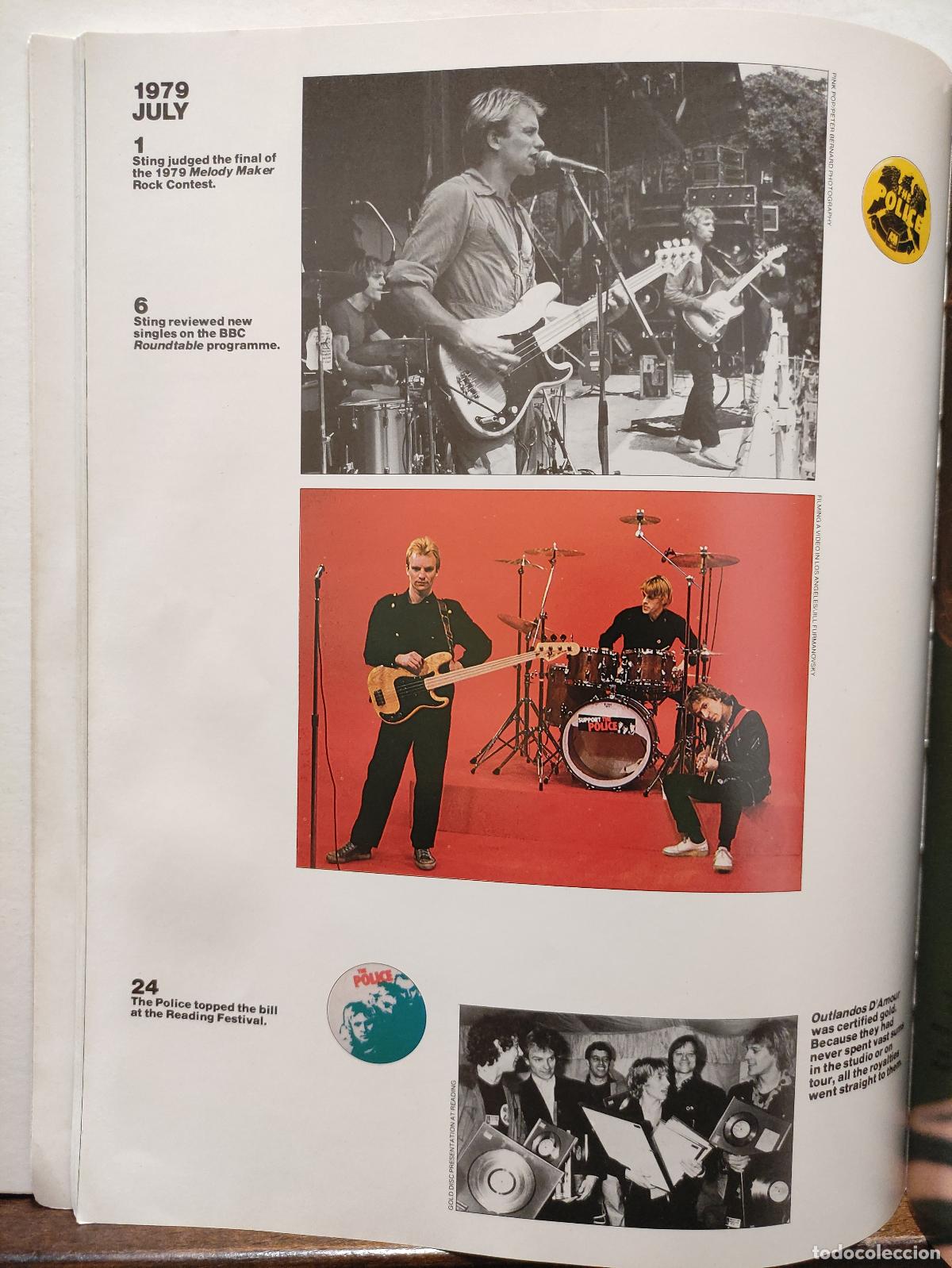 Libros: THE POLICE - A VISUAL DOCUMENTARY BY MILES - Foto 2