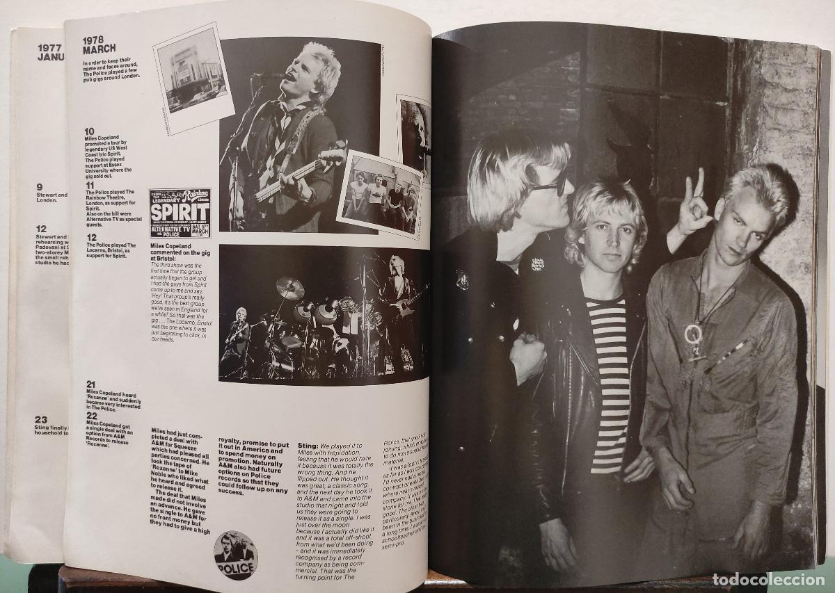 Libros: THE POLICE - A VISUAL DOCUMENTARY BY MILES - Foto 5