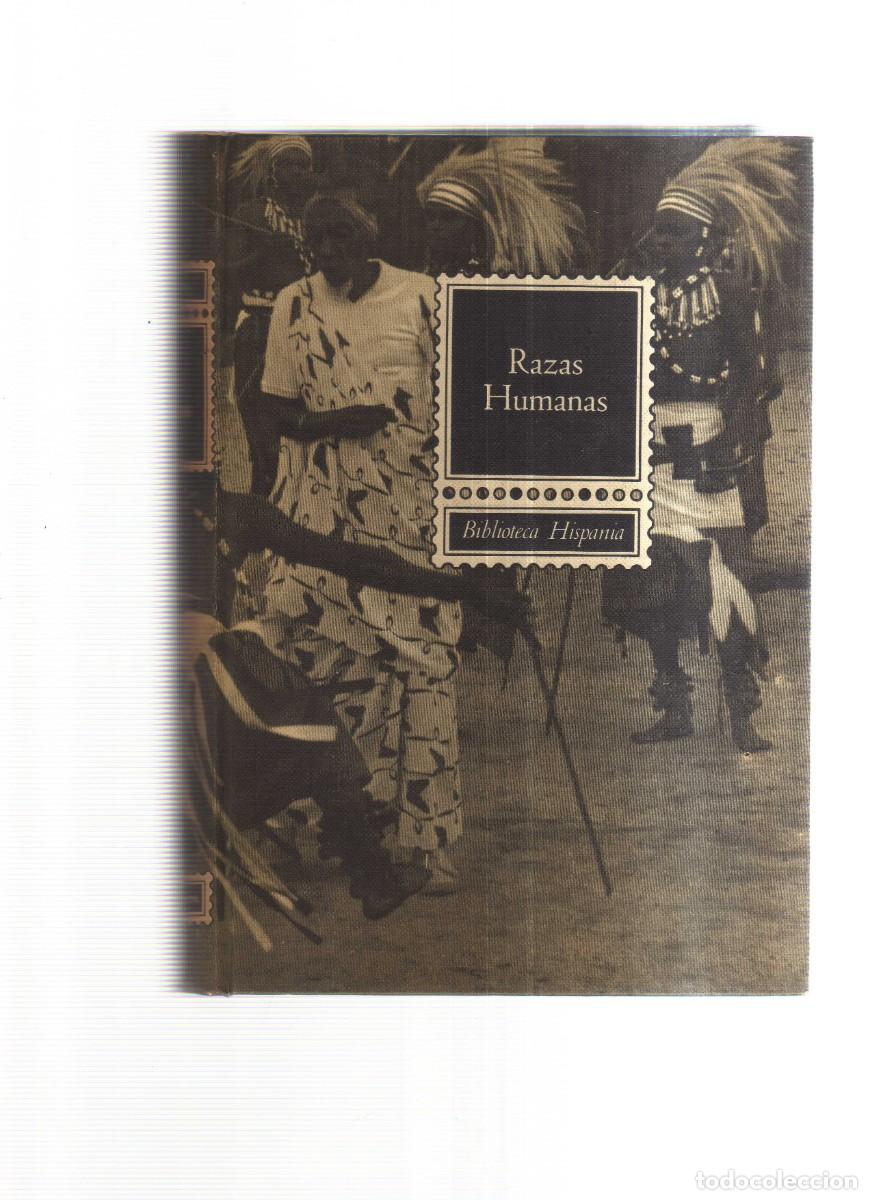 Libros: RAZAS HUMANAS BIBLIOTECA HISPANIA AUGUSTO PANYELLA - Foto 1
