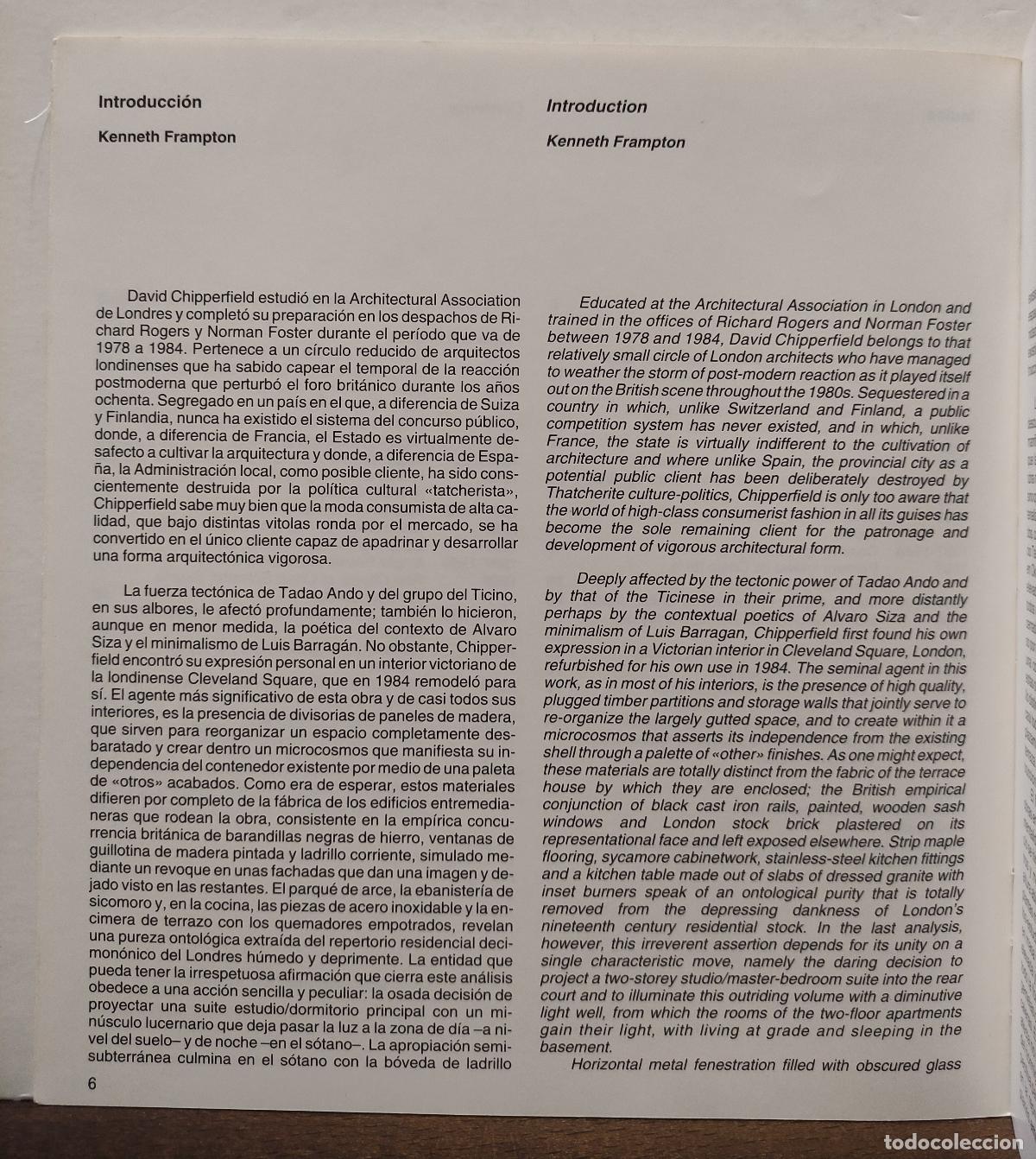 Libros: DAVID CHIPPERFIELD - Foto 5