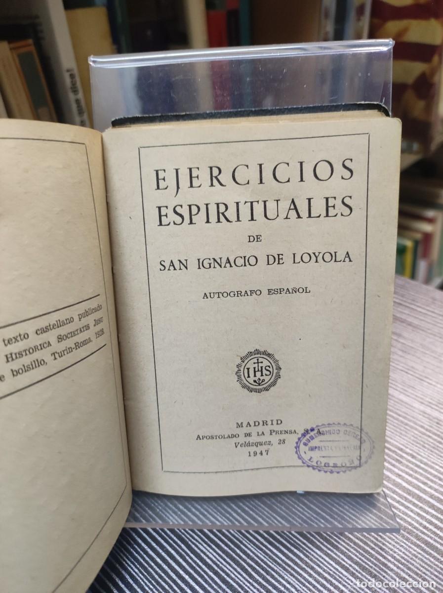 Libros: EJERCICIOS ESPIRITUALES DE SAN IGNACIO DE LOYOLA - Foto 2