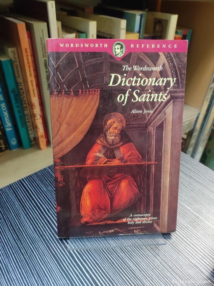 Libros: DICTIONARY OF SAINTS / ALISON JONES / INGL&Eacute;S - Foto 1