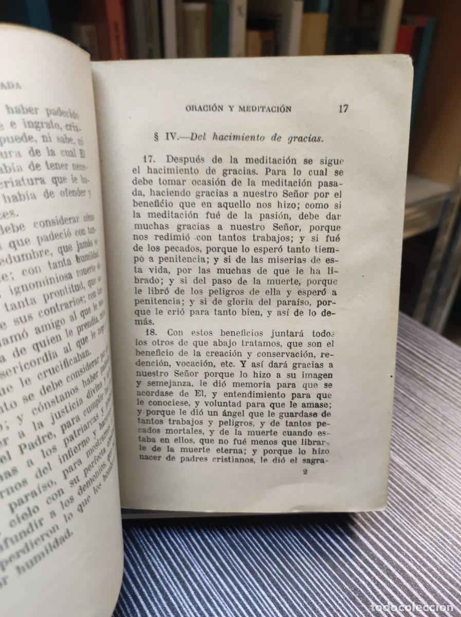 Libros: ORACION Y MEDITACION FRAY LUIS DE GRANADA - Foto 3