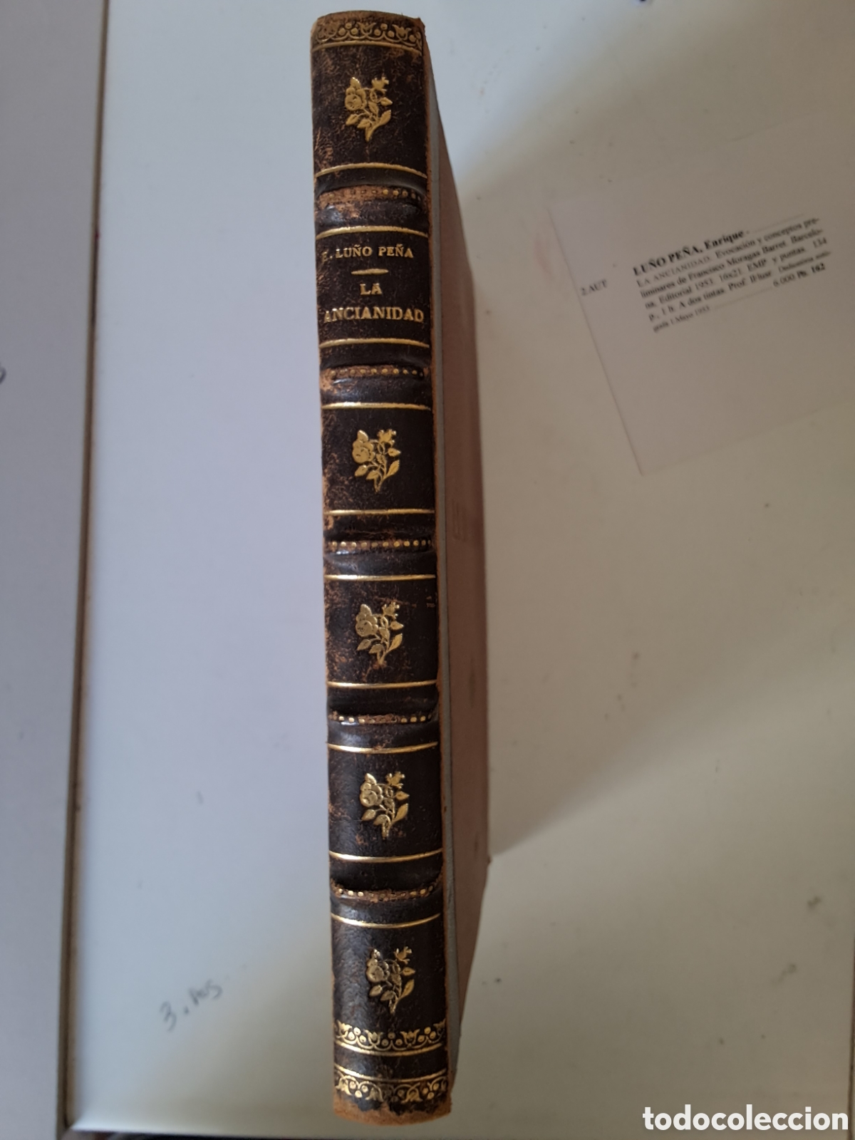 Libros: LA ANCIANIDAD. Enrique Lu&ntilde;o Pe&ntilde;a. - Foto 1