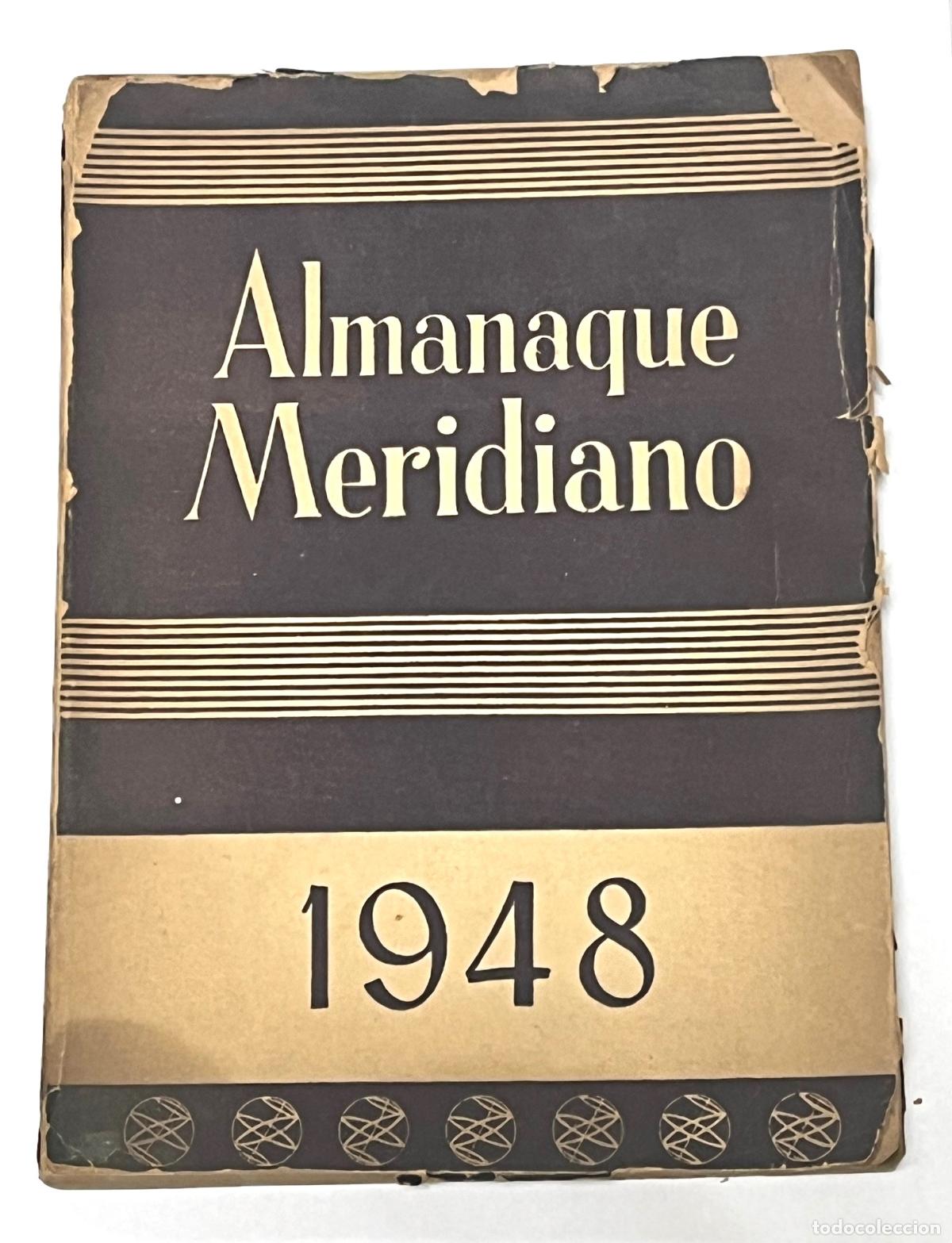 Libros: ALMANAQUE MERIDIANO 1948 - Foto 1