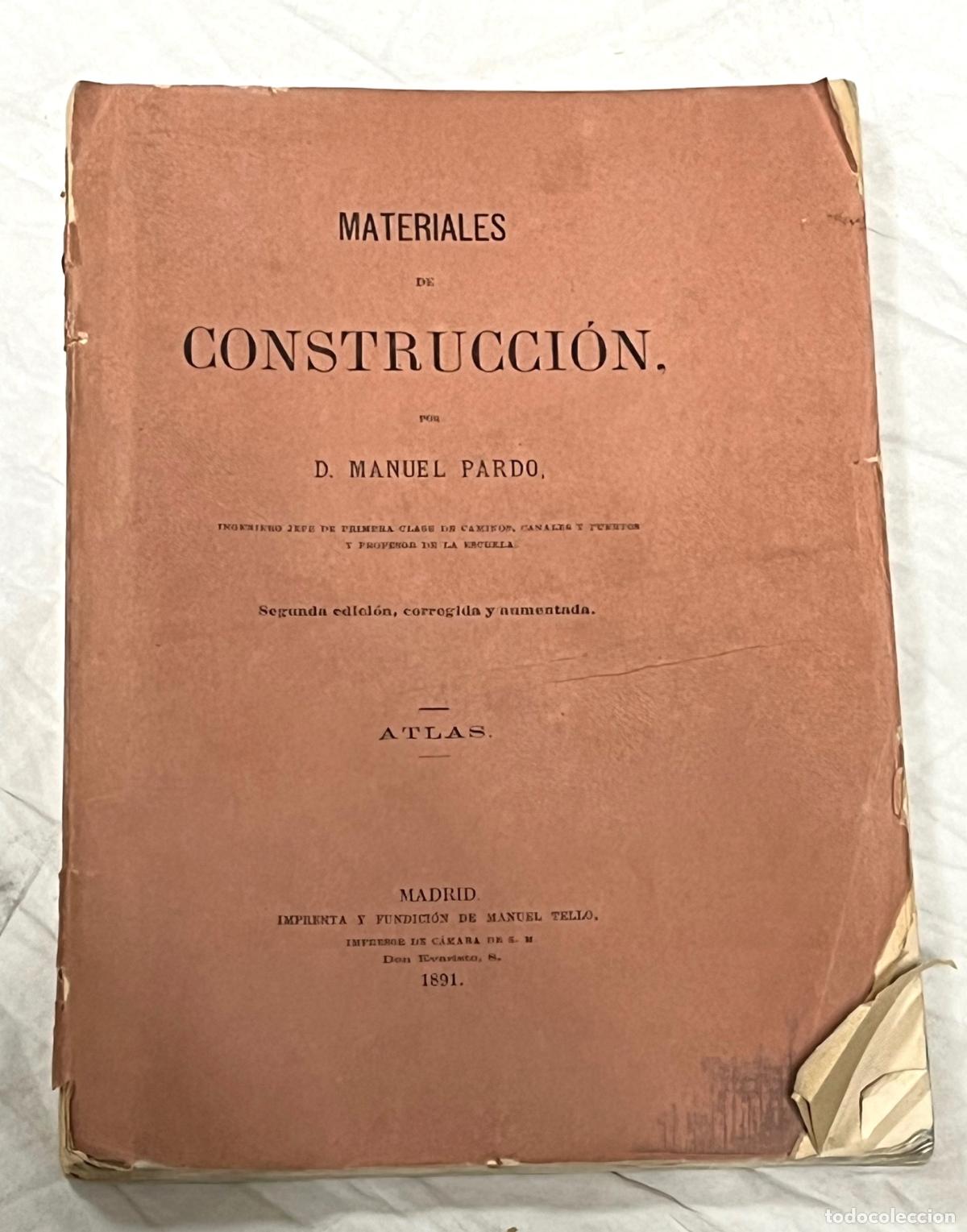 Libros: MATERIALES DE CONSTRUCCION (ATLAS) - Foto 1