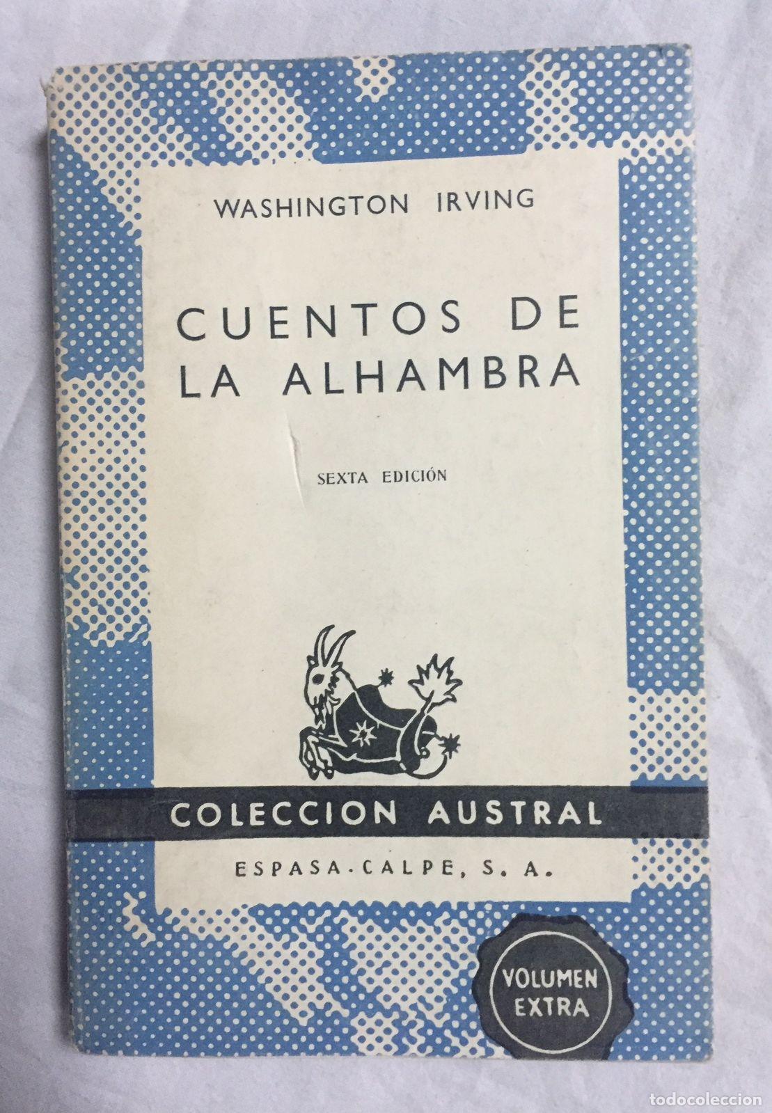 Libros: CUENTOS DE LA ALHAMBRA. Col. Austral n&ordm; 186 - Foto 1