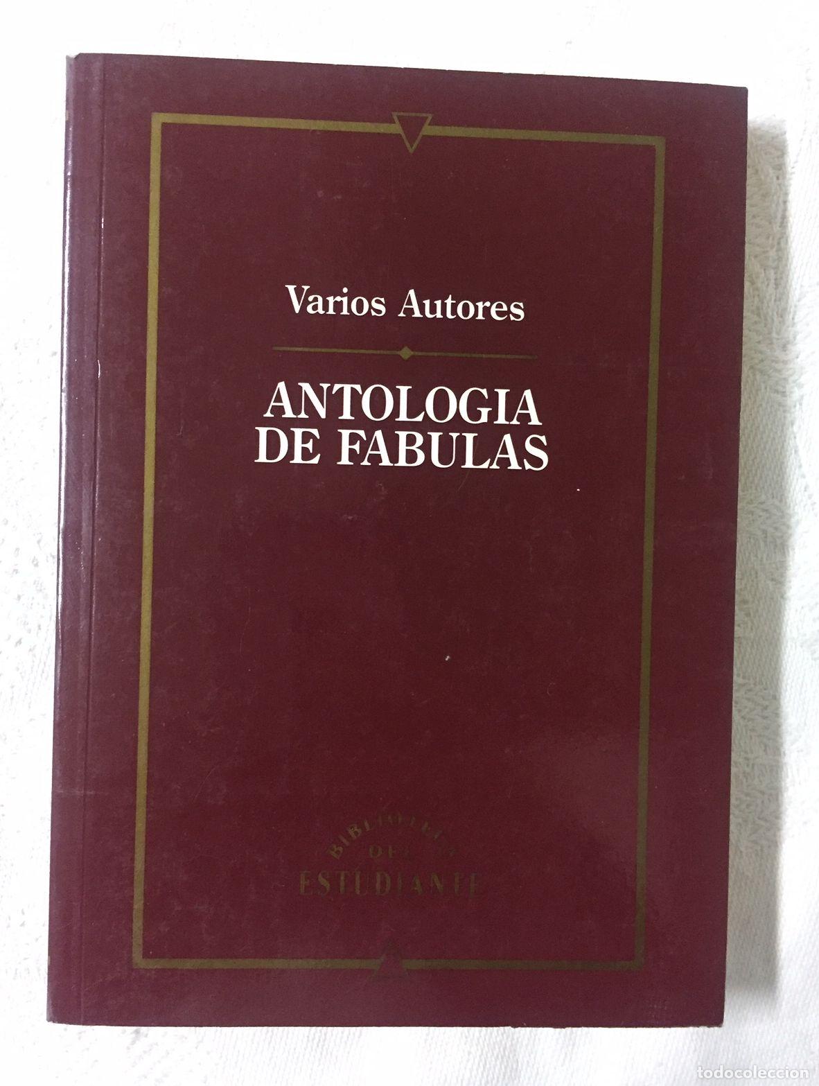 Libros: ANTOLOGIA DE FABULAS - Foto 1