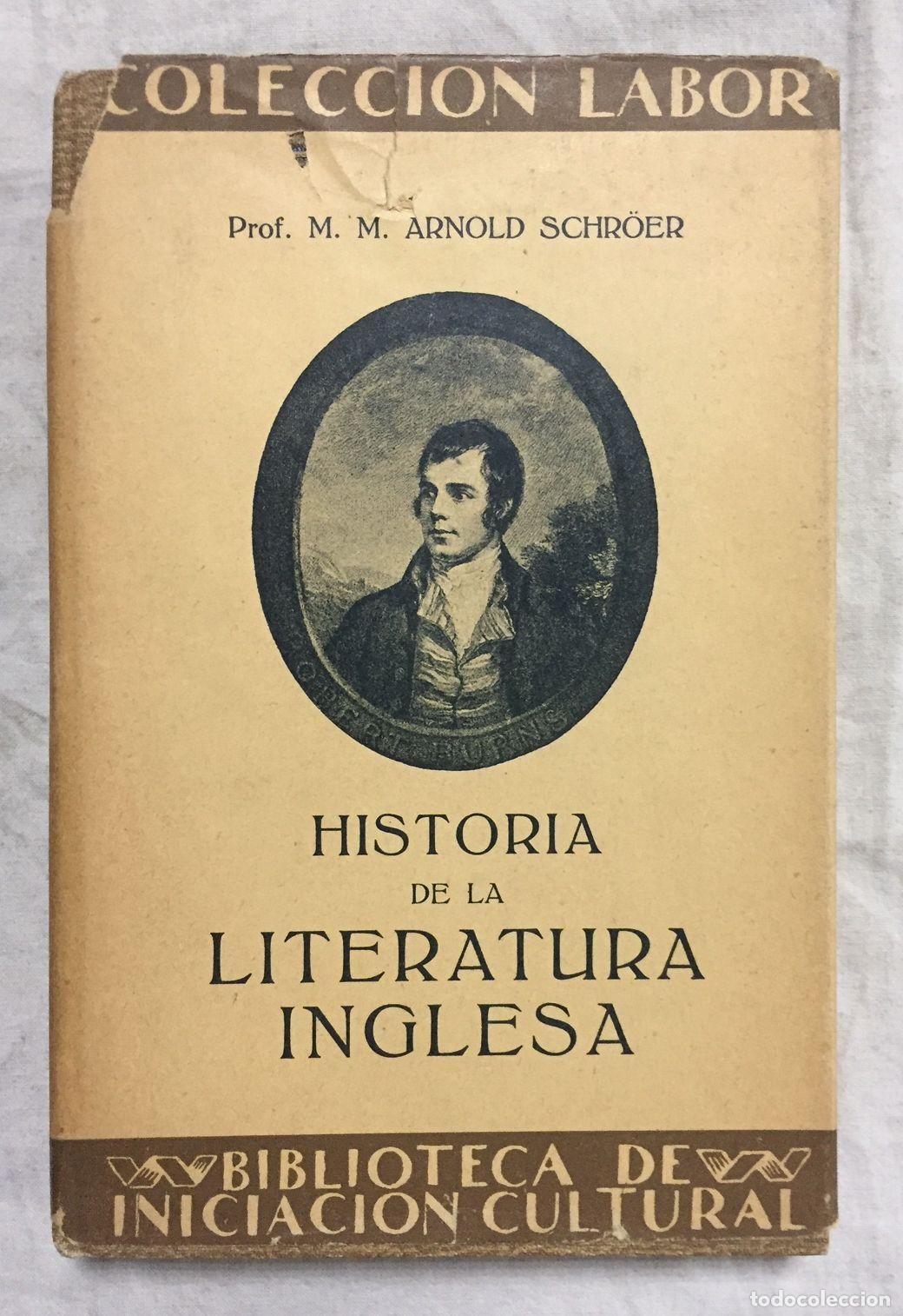 Libros: HISTORIA DE LA LITERATURA INGLESA - Foto 1