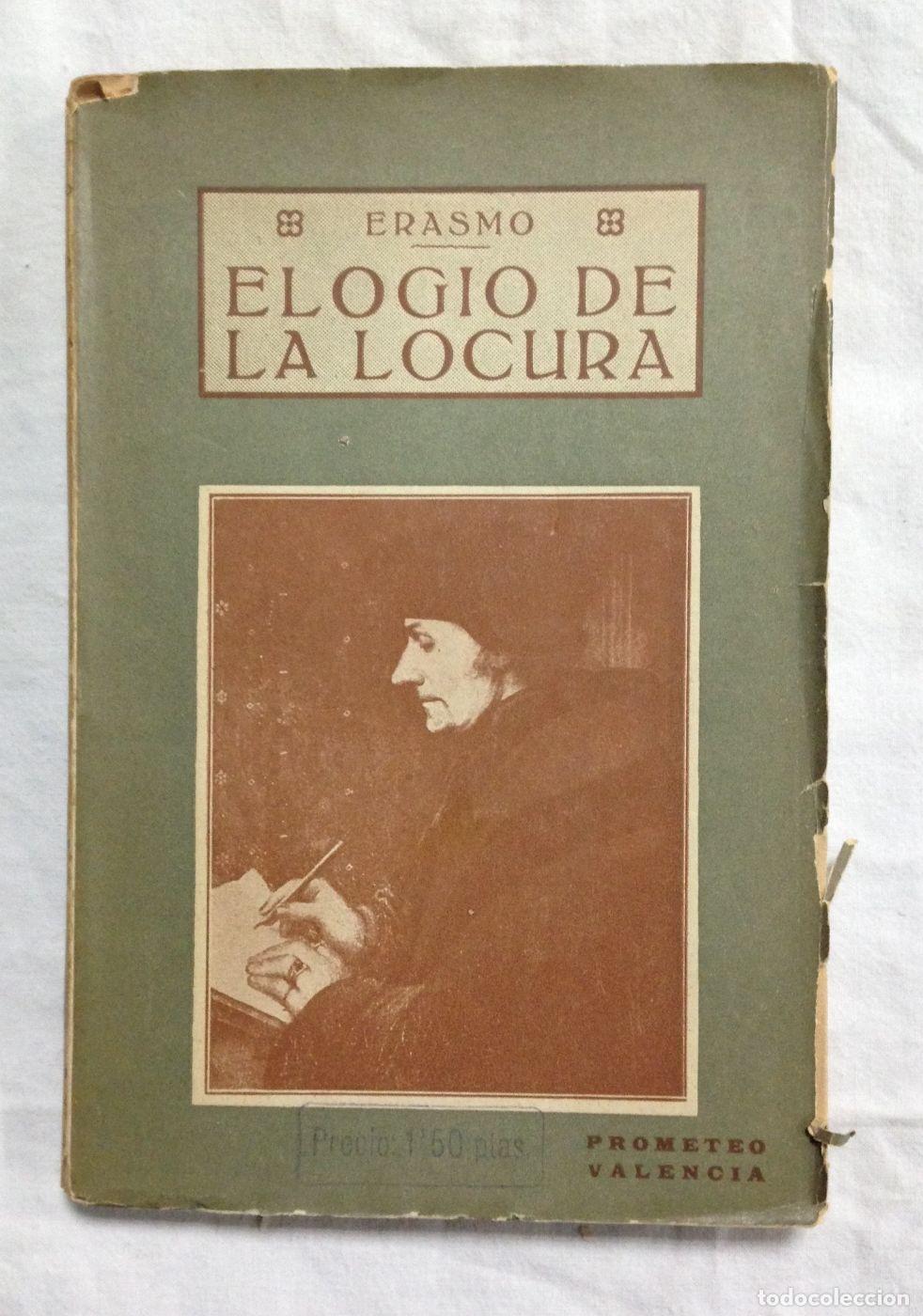 Libros: ELOGIO DE LA LOCURA. Traducci&oacute;n de Jos&eacute; A. Luengo - Foto 1