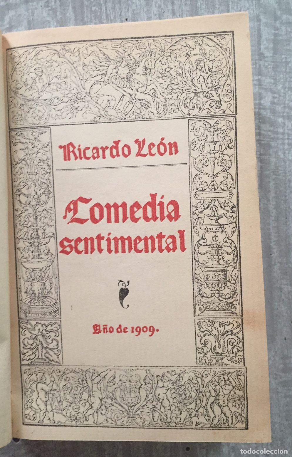 Libros: COMEDIA SENTIMENTAL - Foto 2