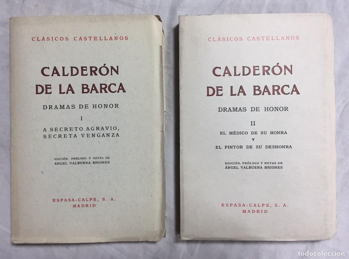 Libros: DRAMAS DE HONOR. 2 Vols. - Foto 1