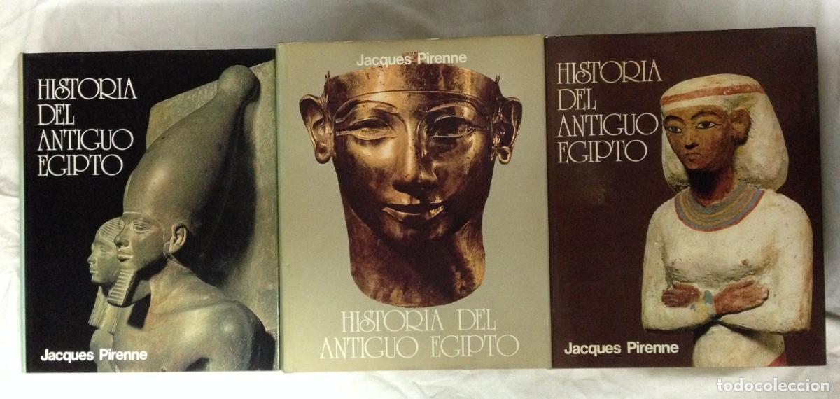 Libros: HISTORIA DEL ANTIGUO EGIPTO. 3 TOMOS. - Foto 1