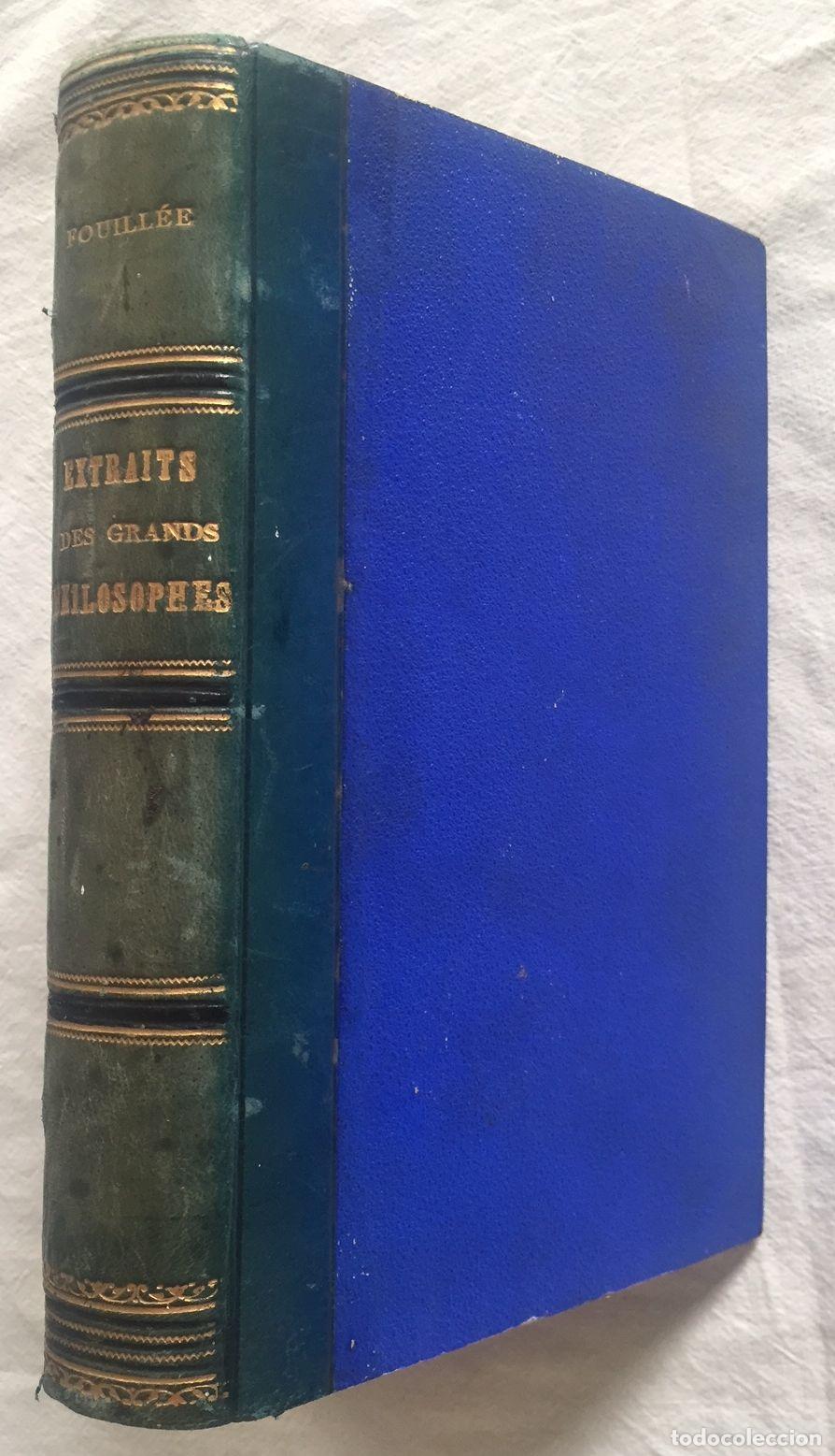 Libros: EXTRAITS DES GRANDS FHILOSOPHES - Foto 1