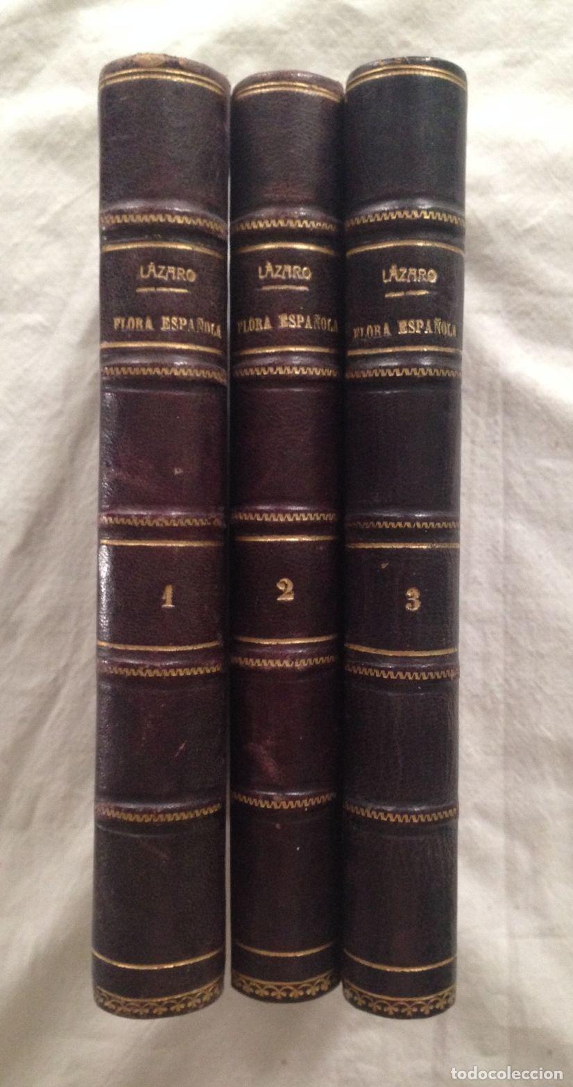 Libros: COMPENDIO DE LA FLORA ESPA&Ntilde;OLA. 3 Tomos - Foto 1