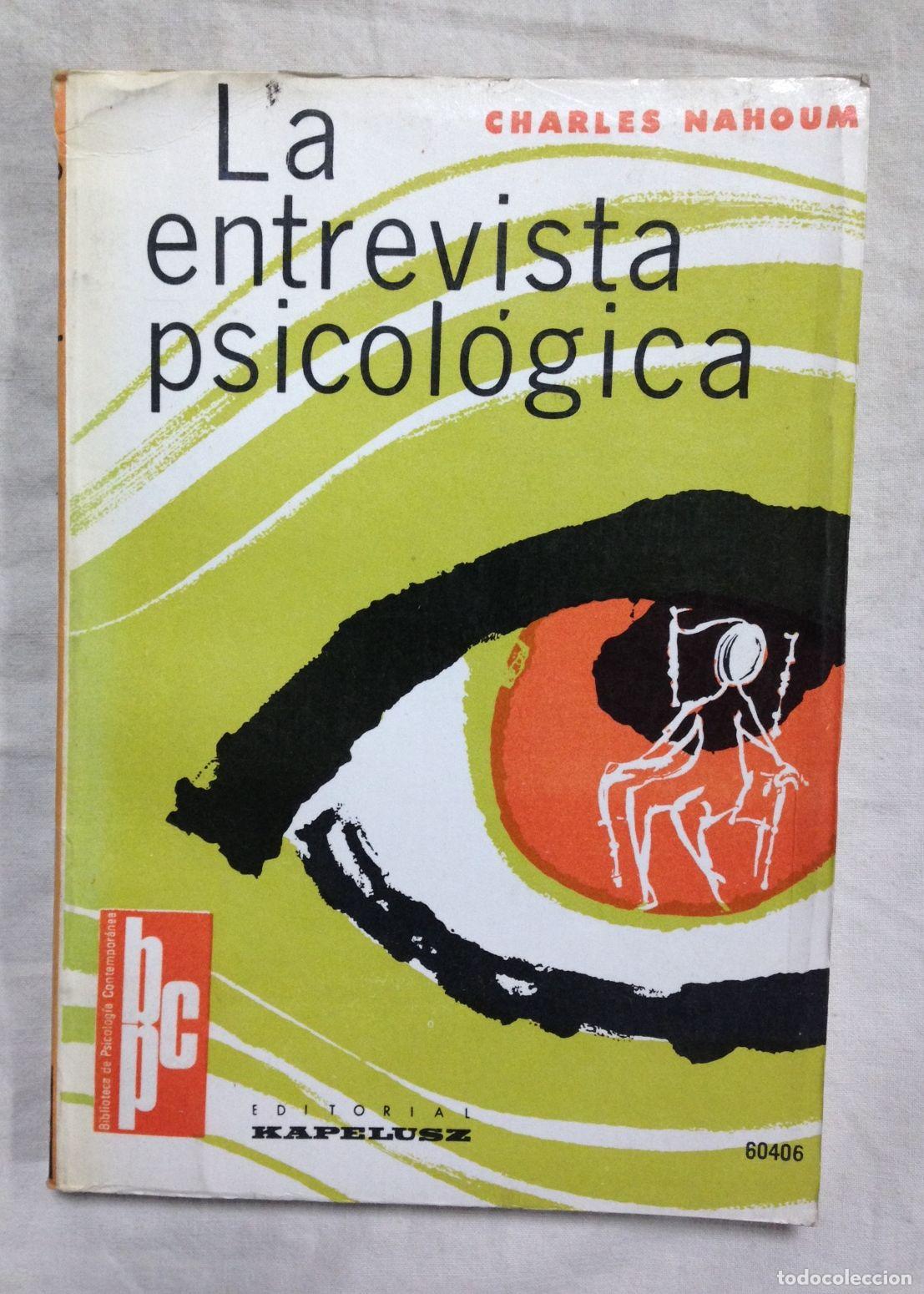 B&uuml;cher: LA ENTREVISTA PSICOLOGICA