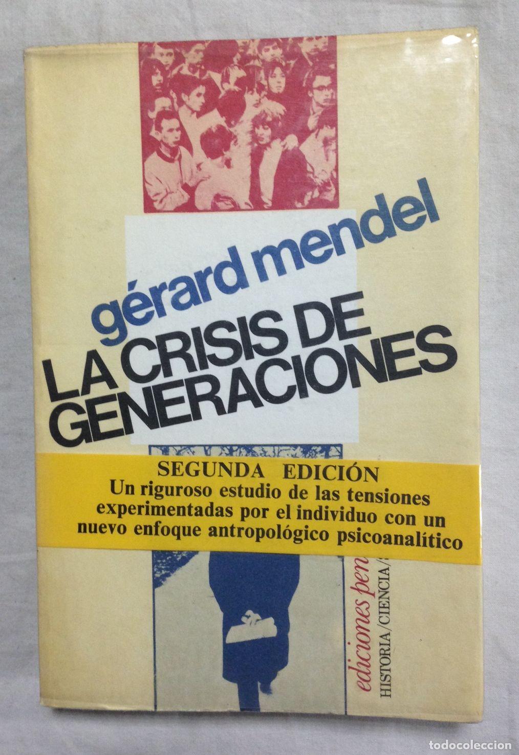 Libros: LA CRISIS DE GENERACIONES - Foto 1
