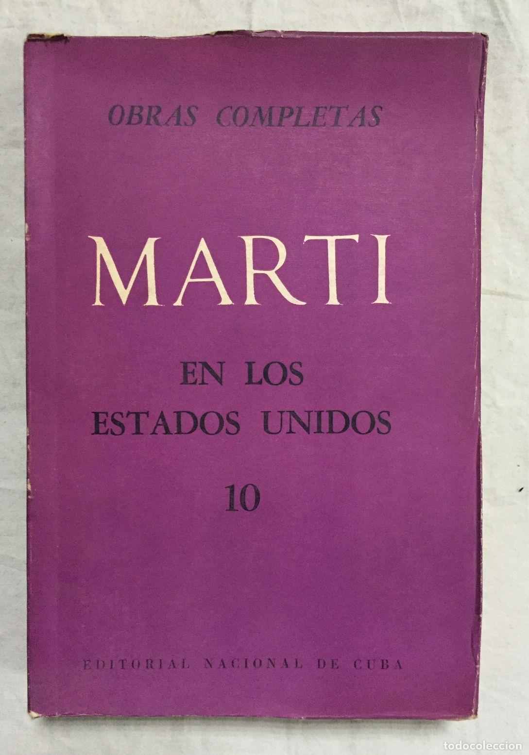 Libros: OBRAS COMPLETAS, N&ordm; 10. En los Estados Unidos - Foto 1